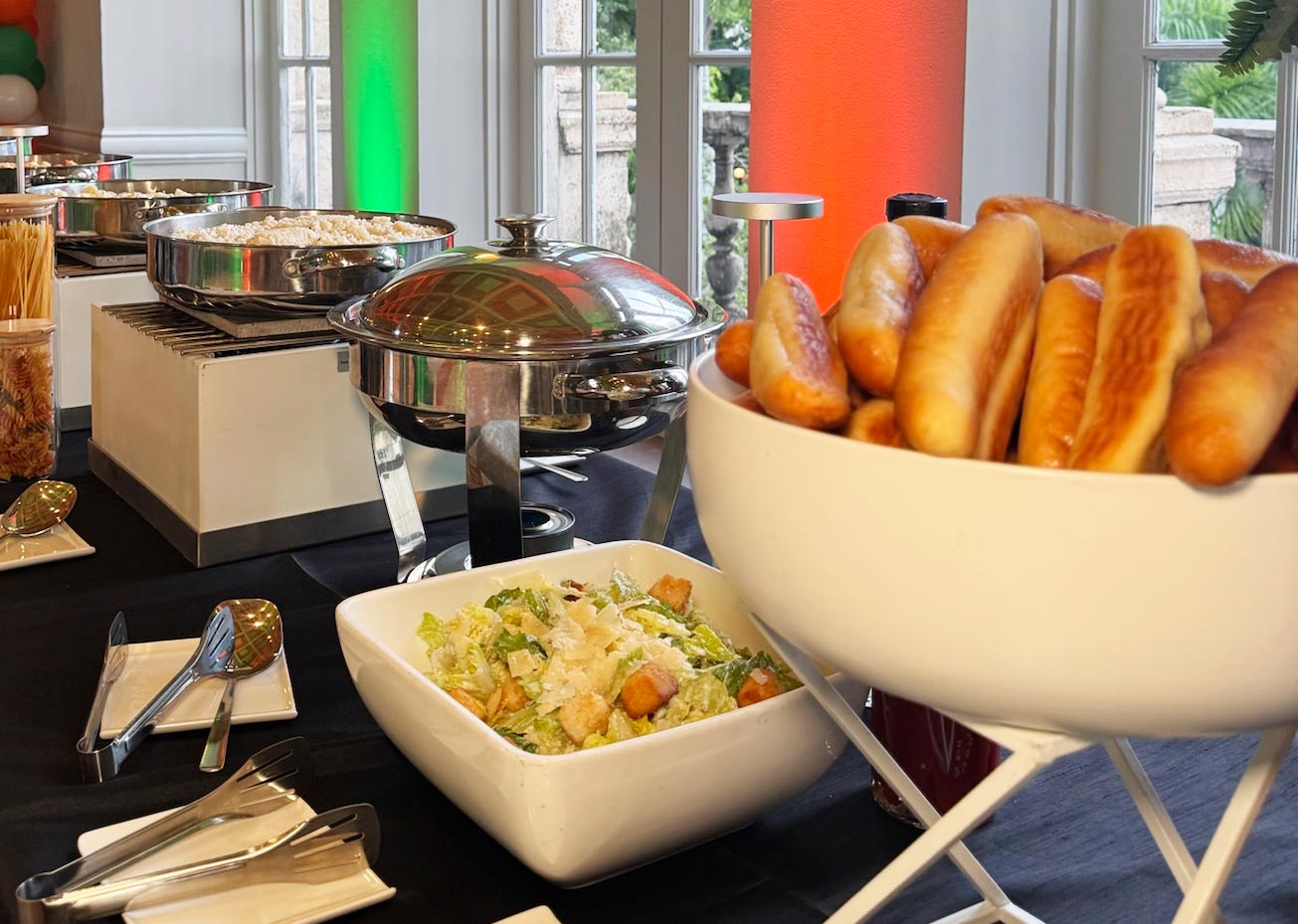 Miami event catering by A Joy Catering